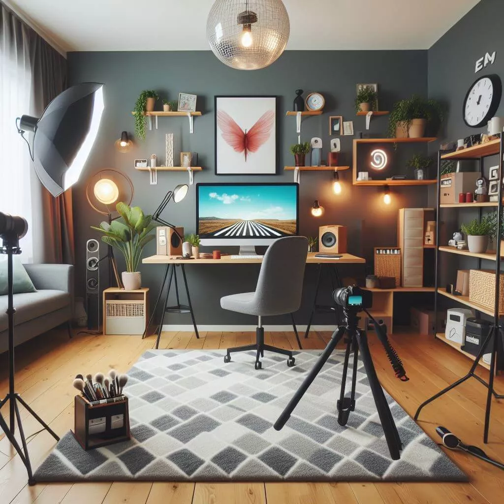 Home tik tok studio decor (3)	